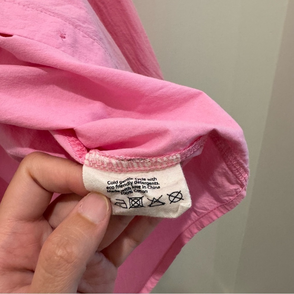 Araminta James Biarritz Poplin Cotton Button down top hot pink
Size S - Picture 7 of 9